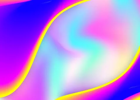 Fluid shape background with liquid dynamic elements. Illustrazione stock