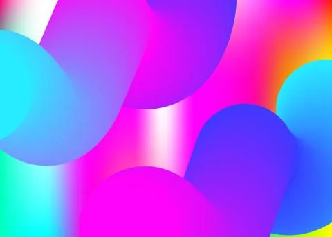 Fluid shape background with liquid dynamic elements. 스톡 일러스트