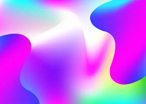 Fluid shape background with liquid dynamic elements. Stock Illustration