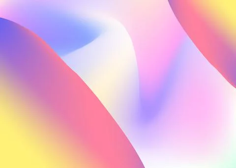 Fluid shape background with liquid dynamic elements. Stock Illustration