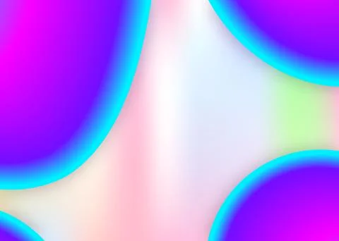 Fluid shape background with liquid dynamic elements. Stock Illustration