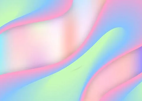 Fluid shape background with liquid dynamic elements. Illustrazione stock