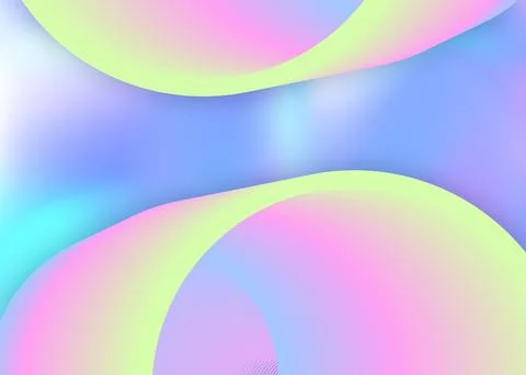 Fluid shape background with liquid dynamic elements. Stockillustratie