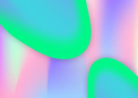 Fluid shape background with liquid dynamic elements. Stock Illustration