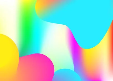 Fluid shape background with liquid dynamic elements. 스톡 일러스트