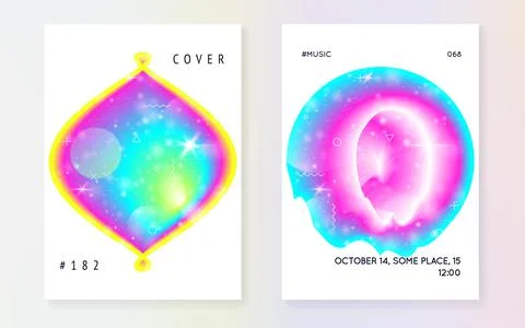 Fluid shape with dynamic elements. Stock Illustration