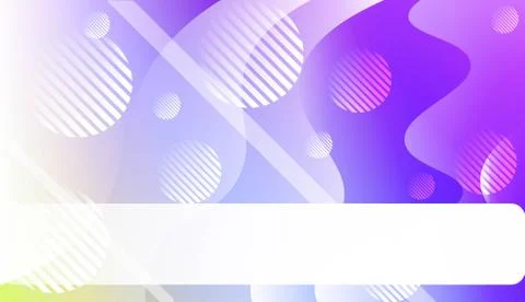 Fluid shapes composition with Abstract Wavy Background with Lines, Circle. Fo Stock Illustration