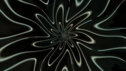 Fluid shapes create a swirling pattern in a dark background Stock Footage 340040167