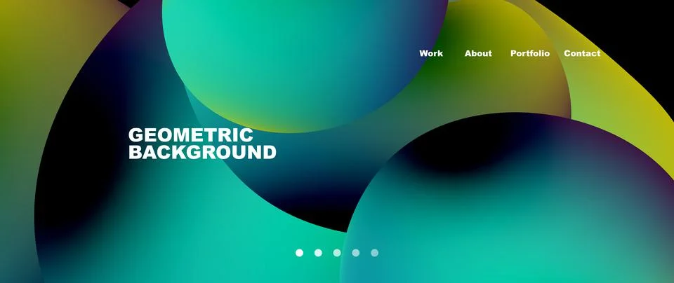 Fluid shapes vector abstract background イラスト素材