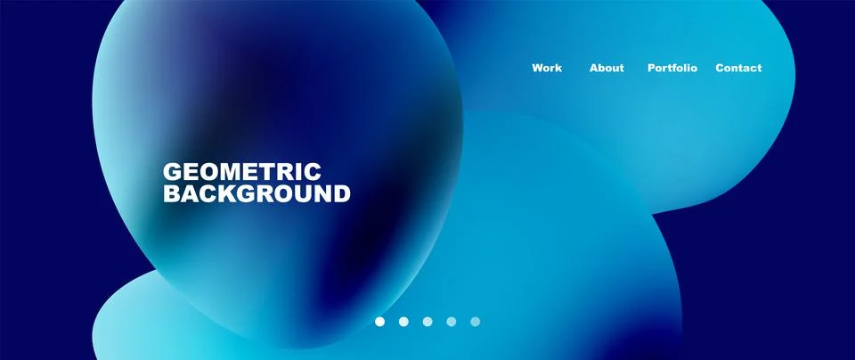 Fluid shapes vector abstract background 스톡 일러스트