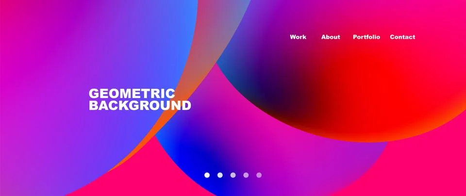 Fluid shapes vector abstract background イラスト素材
