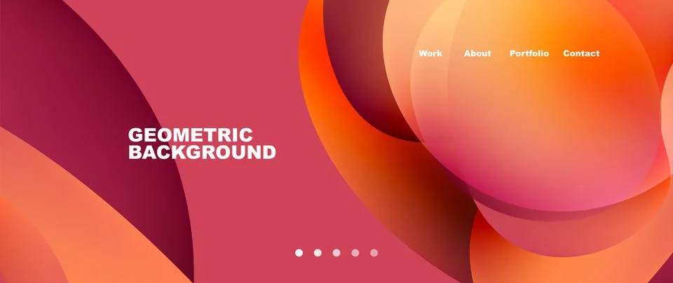 Fluid shapes vector abstract background イラスト素材