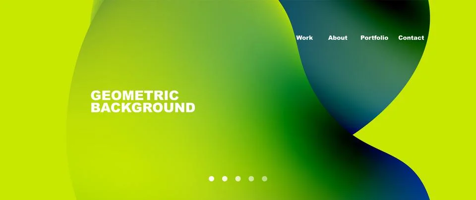 Fluid shapes vector abstract background 스톡 일러스트
