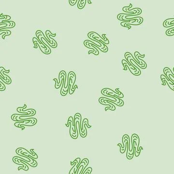 Fluid smell line seamless pattern 스톡 일러스트
