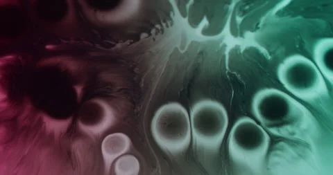 Fluid texture acrylic ink liquid droplet water Stock Footage 346817404