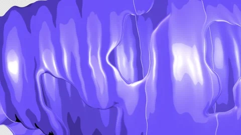 Fluid Transition Animation on Alpha Channel, Looped 스톡 동영상 323941312