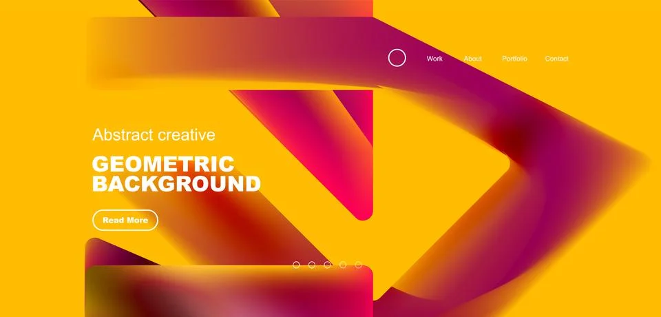 Fluid triangles minimal abstract background. Techno or business concept, pattern イラスト素材