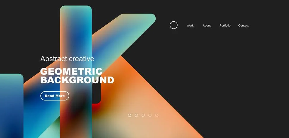 Fluid triangles minimal abstract background. Techno or business concept, pattern イラスト素材