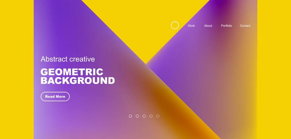 Fluid triangles minimal abstract background. Techno or business concept, pattern 스톡 일러스트