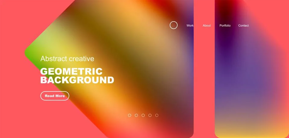 Fluid triangles minimal abstract background. Techno or business concept, pattern イラスト素材