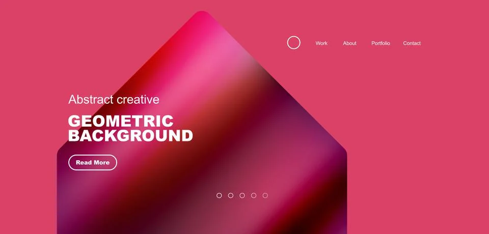 Fluid triangles minimal abstract background. Techno or business concept, pattern Stock Illustration