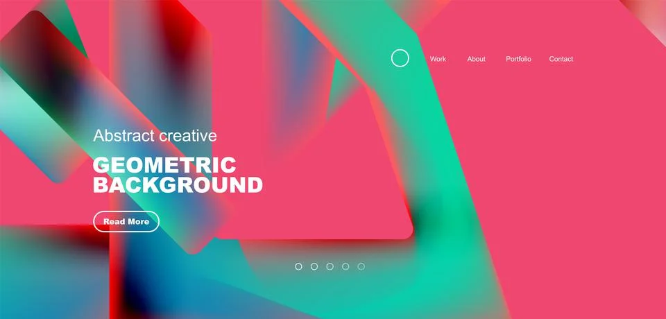 Fluid triangles minimal abstract background. Techno or business concept, pattern イラスト素材