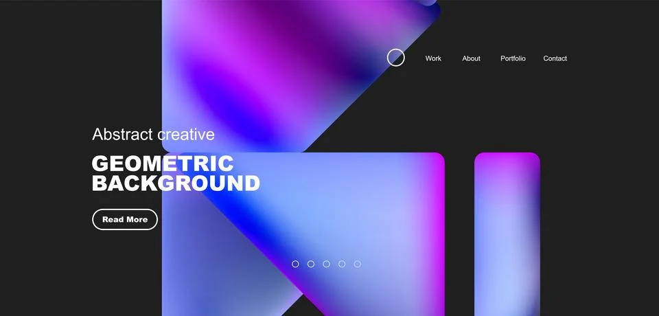 Fluid triangles minimal abstract background. Techno or business concept, pattern 스톡 일러스트