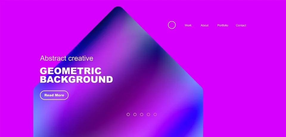 Fluid triangles minimal abstract background. Techno or business concept, pattern 스톡 일러스트
