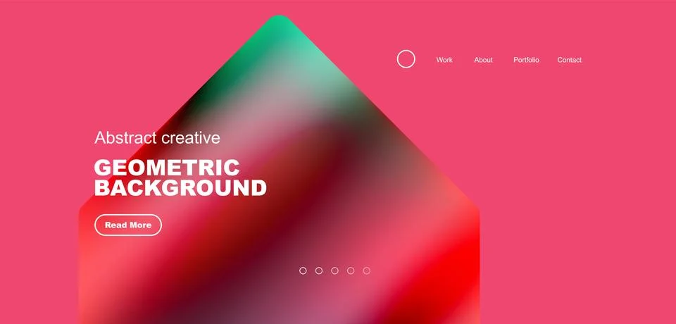 Fluid triangles minimal abstract background. Techno or business concept, pattern イラスト素材