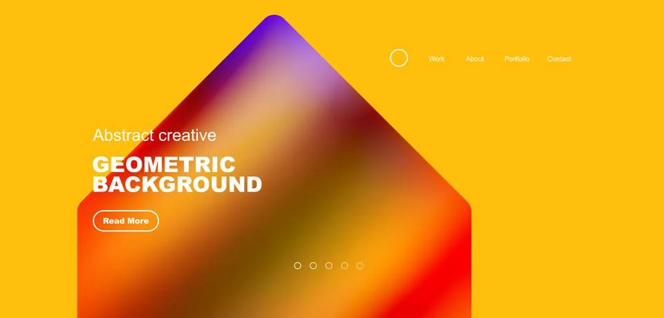 Fluid triangles minimal abstract background. Techno or business concept, pattern Stock Illustration