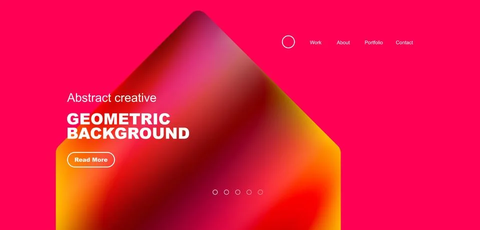 Fluid triangles minimal abstract background. Techno or business concept, pattern Stock Illustration