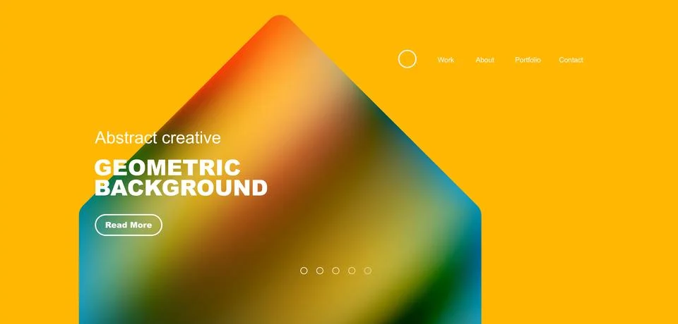 Fluid triangles minimal abstract background. Techno or business concept, pattern Stock Illustration