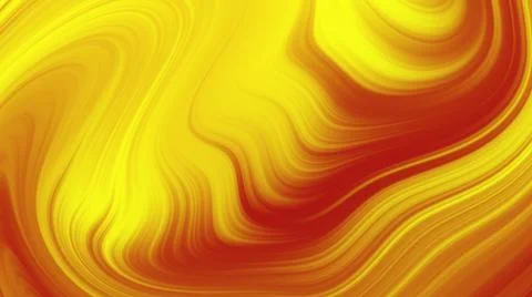 Fluid vibrant gradient of yellow red colors with smooth movement in the frame Illustrazione stock