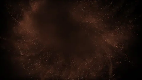 Fluid vortex Golden Particle Mix Stock Footage 323736416