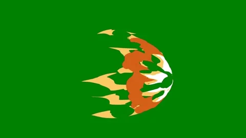 A fluid wave-like glowing transition on green screen perfect for creating 스톡 동영상 301386858
