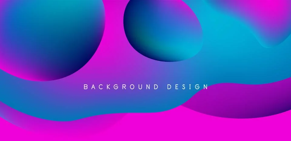 Fluid waves abstract background for covers, templates, flyers, placards 스톡 일러스트