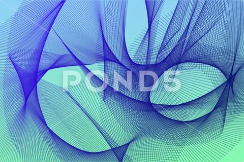 Fluid Web Pattern Background With Translucent Gradient Ribbons PSD Template