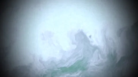 Fluid White and Green Abstract Motion Graphics Stock Footage 325367171