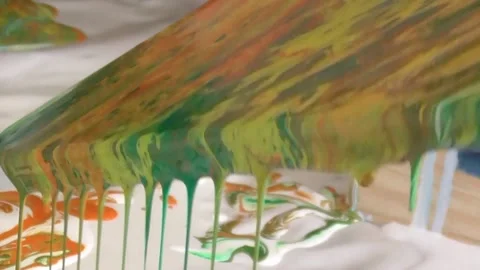 Fluidart Video stock 153109271