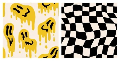 Fluide smile Illustrazione stock