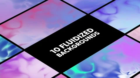 Fluıdızed Backgrounds Stock After Effects