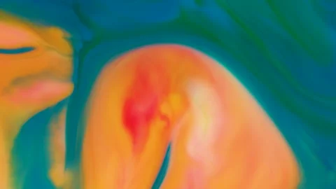 A fluidly moving abstract background with a delicate, flowing texture and a soft Vídeos de archivo 338378858