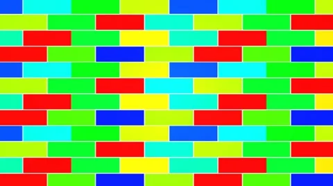 Fluo Multicolor Animated Background 25fps Stock Footage 41477886