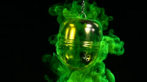 Fluorescein teeball Stock Footage 62727673
