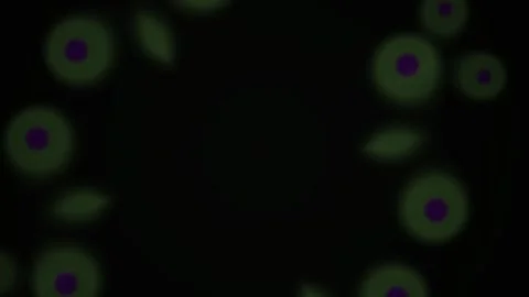 Fluorescence microscopy cell biology image. Stock Footage 334186219
