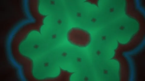 Fluorescence microscopy images of cells. Stock Footage 335512475