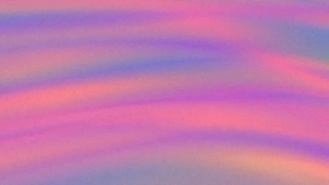 Fluorescent abstract background with blurry fluid ripples motion and grain noise Vídeo Stock 320775021