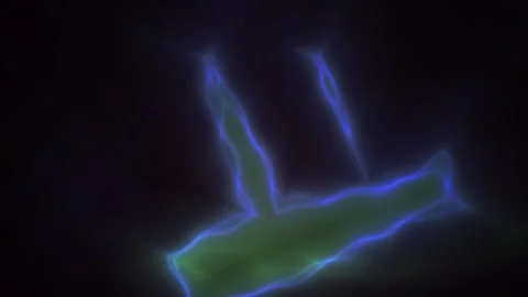 Fluorescent bacteria under microscope. Stock Footage 336228805
