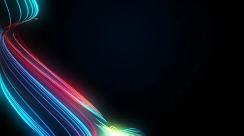 Fluorescent blue and red lines background Stock Footage 45048205