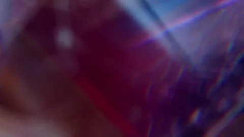 Fluorescent bright ray blur rainbow art light leak Stock-Footage 347246350